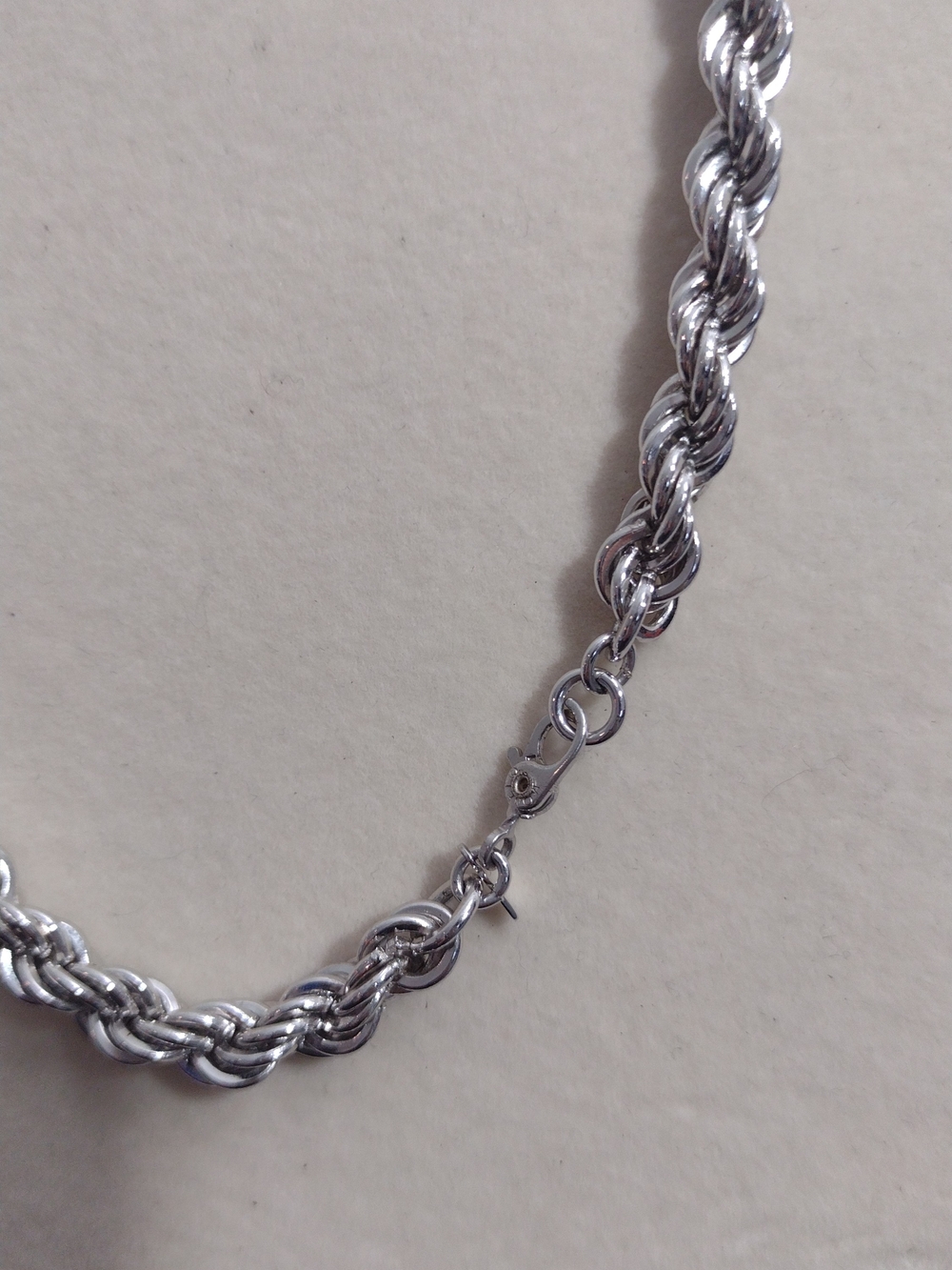 Monet Silver-Tone Twisted Rope Necklace - Picture 5 of 8